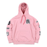 ロゴフーディ / BSR2223FWPO013 BS MULTI LOGO HOODIE PINK