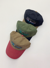 two tone vintage washing ball cap (Khaki/Charcoal)