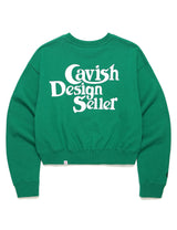 Wセラーロゴスウェットシャツ/W SELLER LOGO SWEATSHIRT GREEN(CV2CSFM466A)