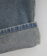 No.1839 バウンディングワイドデニムパンツ/No.1839 Bonding wide denim pants