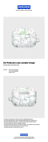 COVY BUBBLE WORLD-GREEN(AIR PODS PRO-HARD) (6602464624758)