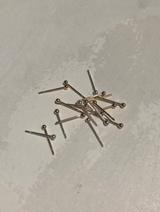 [92.5sliver] petit ball earings