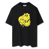 MELTING SMILE T-SHIRT BLACK (6566868648054)