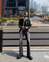 TR2445 ドミンゴデニム / TR2445 Domingo Black Blue Denim (XS–L)