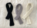 Lanpi slim knit muffler