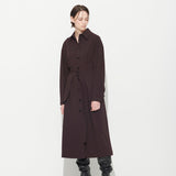POCKET BELTED DRESS, DARK BURGANDY (6629497897078)