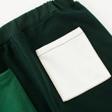 インシジョンカラーウェイスウェットパンツ / incision colourway sweat pants - GREEN
