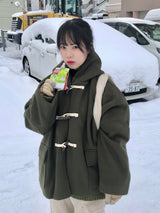 イロハスオーバーフィットショートダッフルコート