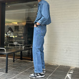 シグフィットデニムシャツ/LMN Sig Loose Fit Denim Shirt (4 colors)