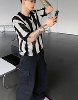 No.0162 クロッフルカラーハーフニット