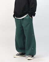 アウトロスナップボタンパンツ / Outro Snap Button Pants_2color