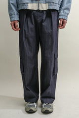 ユーティリティポケットパンツ / UTIL POCKET PANTS - WASHED NAVY
