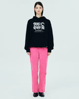 NCOVER ROMAN TYPO HOODIE-BLACK (6680888770678)