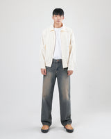 2ウェイナイロンブルゾン/two-way nylon blouson 2color