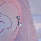water drop cubic piercing