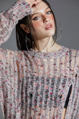 POP SLIT KNIT