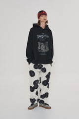 COIN FLEECE BANDING PANTS / IVORY (6600185610358)