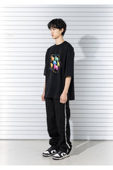ダブルインシションデニムパンツ/DOUBLE INCISON DENIM PANTS
