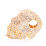 TIKOONZ アイスドアウトキングスカルペンダント / TIKOONZ ICED OUT ICE KING SKULL PENDANT
