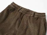 Bluesf Corduroy Cargo Pants - Brown