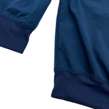 Nylon Raglan Crewneck_Indigo Blue