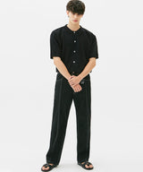 WASHING STITCH DENIM PANTS (BLACK) (6585489391734)