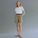 ワッフル ハーフ Tシャツ / Waffle half t-shirt
