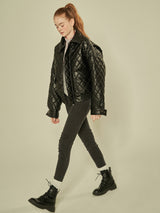 Leather Quilted Heavy Jacket (6643887865974)