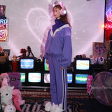 ロゴトラックパンツ/0 3 CT logo track pants  - VIOLET