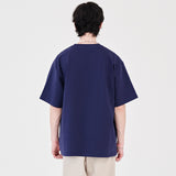 RE:ON LOGO T-SHIRT (NAVY)