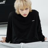 オーバーフィット M ロングスリーブT/OVERFIT M LONG-SLEEVED T-BLACK