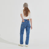 クラックウォッシングデニムパンツ/Crack Washing Denim Pants _ Light Blue