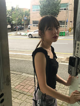 ラブリーシャーリングスリーブレス