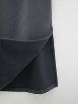 サイドスリットロングスカート / Side slit long skirt (3color)