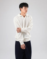 Vカラーメッシュニット/V collar mesh knit 5color