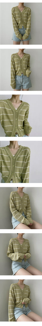 セリダンジラブークレサマーニットカーディガン / Seri Danji Laboukle Summer Knit Cardigan
