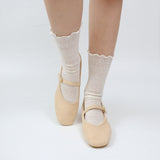 レースミドルソックス / [2 PAIRS 1 SET] LACE MIDDLE SOCKS