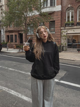 (UNISEX) フレッシュ起毛オーバーフード