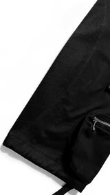 TREZ MANTIUM CARGO PANTS - BLACK (6635597430902)
