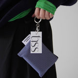 Mini keyring pouch 'Blueberry'