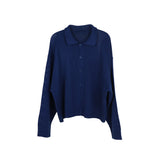 ASCLO Sukashi Collar Cardigan (4color)