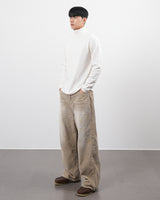 セオンソフトポロネックTシャツ/seon soft polo neck T 3color