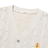 LMN Prep Cable Embroidery Cardigan (10 colors)