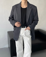 ベーシックツーボタンジャケット / FL Basic Two Button Jacket (2 colors)