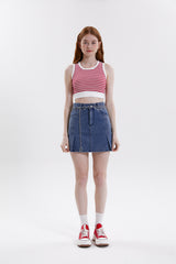 マリンストライプスリーブレス / MARIN STRIPE SLEEVELESS
