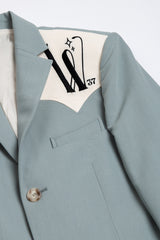 Sky Embroidered Tailored Jacket (6635883561078)