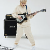 ストレートフィットスウェットパンツ/STRAIGHT-FIT SWEAT PANTS-CREAM