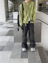 No.0055 C board 2way hood ZIP-UP (4color)