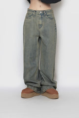 ウォッシングアジドデニムパンツ / Washing Agid Denim Pants