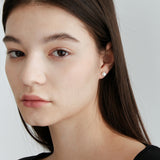 ベーシックパールピアス 8mm
